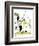 Hazel Cartoon-Ted Key-Framed Giclee Print