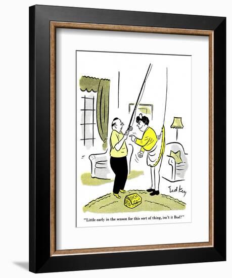 Hazel Cartoon-Ted Key-Framed Giclee Print