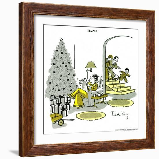 Hazel Cartoon-Ted Key-Framed Giclee Print