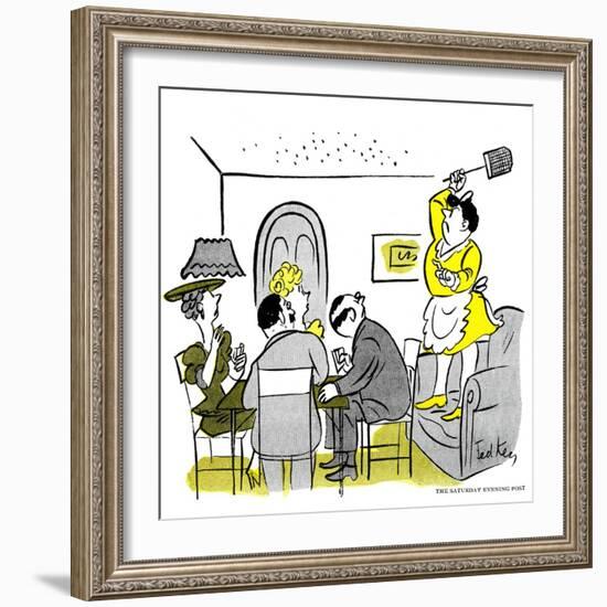 Hazel Cartoon-Ted Key-Framed Giclee Print