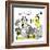 Hazel Cartoon-Ted Key-Framed Giclee Print