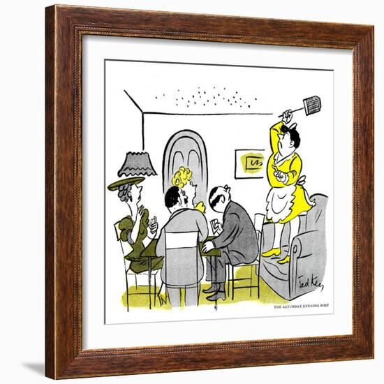 Hazel Cartoon-Ted Key-Framed Giclee Print