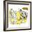 Hazel Cartoon-Ted Key-Framed Giclee Print