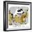 Hazel Cartoon-Ted Key-Framed Giclee Print