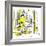 Hazel Cartoon-Ted Key-Framed Giclee Print