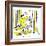 Hazel Cartoon-Ted Key-Framed Giclee Print