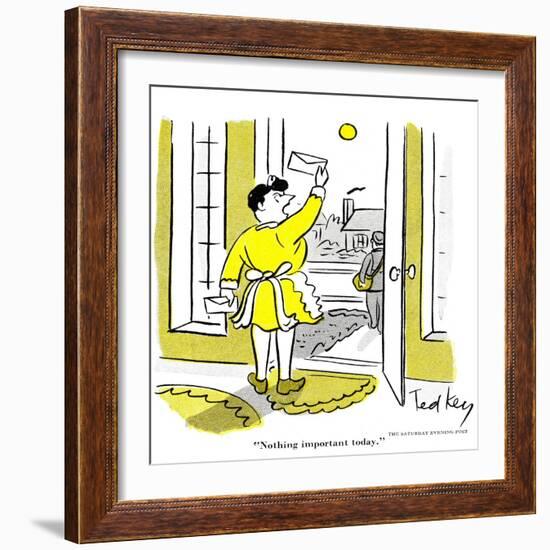 Hazel Cartoon-Ted Key-Framed Giclee Print