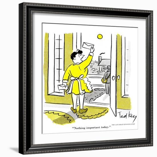 Hazel Cartoon-Ted Key-Framed Giclee Print