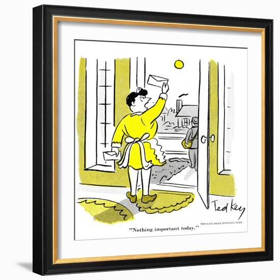 Hazel Cartoon-Ted Key-Framed Giclee Print