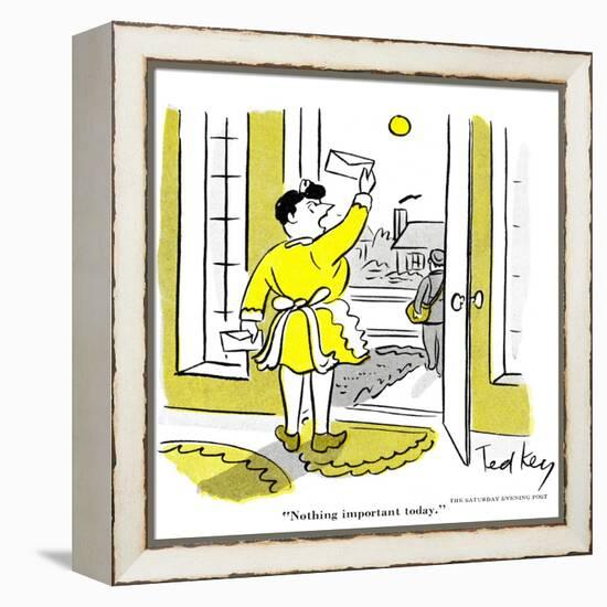 Hazel Cartoon-Ted Key-Framed Premier Image Canvas