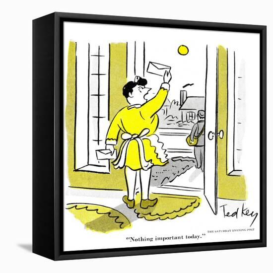 Hazel Cartoon-Ted Key-Framed Premier Image Canvas