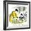 Hazel Cartoon-Ted Key-Framed Giclee Print