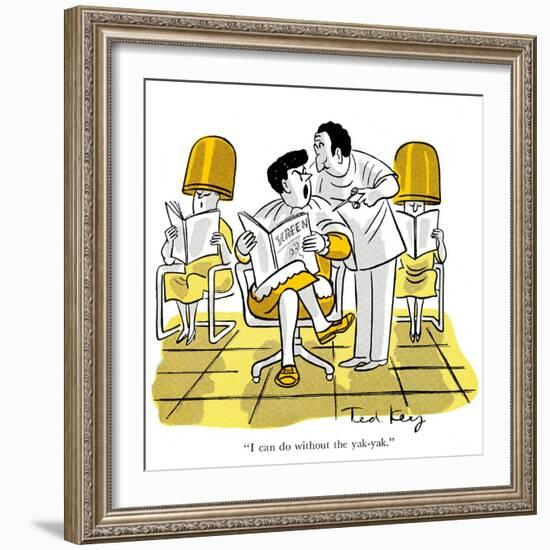 Hazel Cartoon-Ted Key-Framed Giclee Print