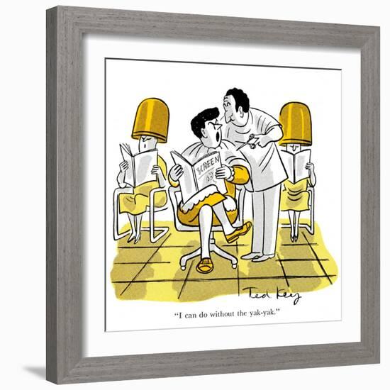 Hazel Cartoon-Ted Key-Framed Giclee Print