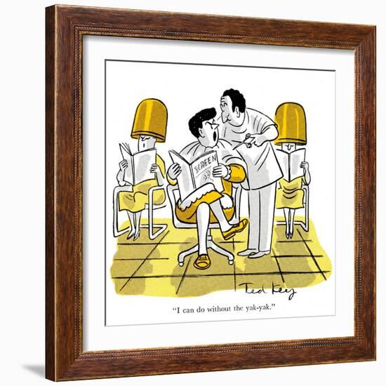 Hazel Cartoon-Ted Key-Framed Giclee Print