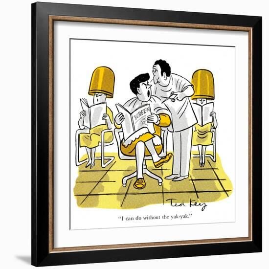 Hazel Cartoon-Ted Key-Framed Giclee Print