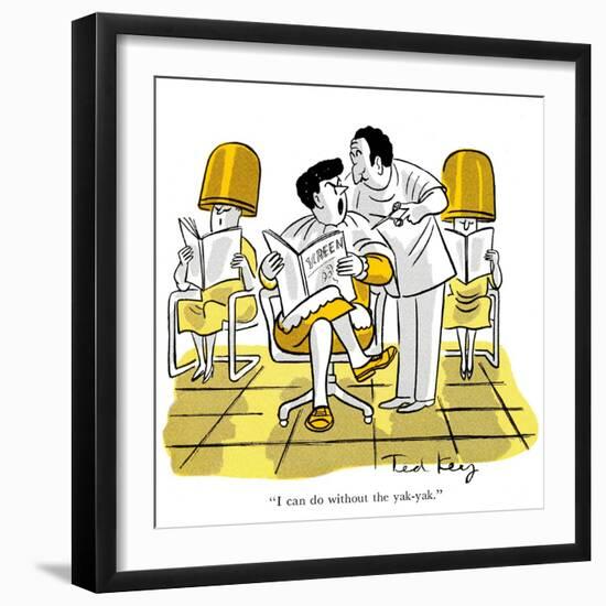 Hazel Cartoon-Ted Key-Framed Giclee Print