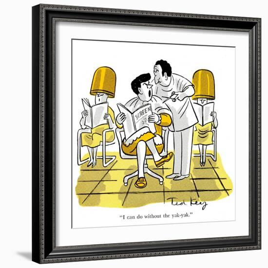 Hazel Cartoon-Ted Key-Framed Giclee Print