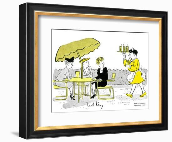 Hazel Cartoon-Ted Key-Framed Giclee Print