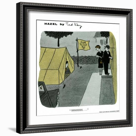 Hazel Cartoon-Ted Key-Framed Giclee Print