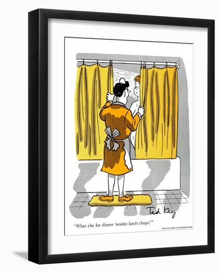 Hazel Cartoon-Ted Key-Framed Giclee Print