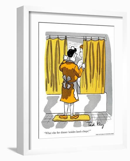 Hazel Cartoon-Ted Key-Framed Giclee Print