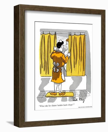 Hazel Cartoon-Ted Key-Framed Giclee Print