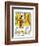 Hazel Cartoon-Ted Key-Framed Giclee Print