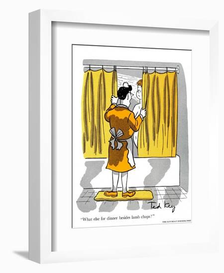 Hazel Cartoon-Ted Key-Framed Giclee Print