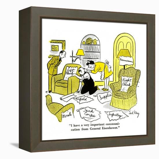 Hazel Cartoon-Ted Key-Framed Premier Image Canvas