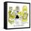 Hazel Cartoon-Ted Key-Framed Premier Image Canvas