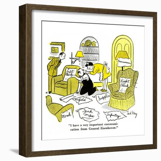 Hazel Cartoon-Ted Key-Framed Giclee Print