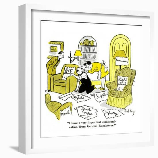 Hazel Cartoon-Ted Key-Framed Giclee Print