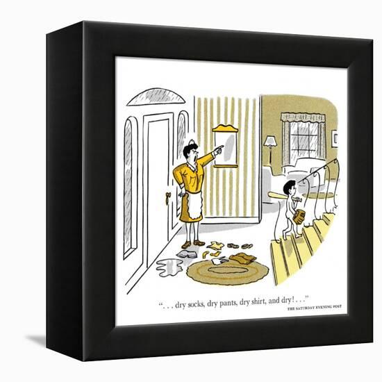 Hazel Cartoon-Ted Key-Framed Premier Image Canvas