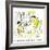 Hazel Cartoon-Ted Key-Framed Giclee Print