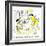 Hazel Cartoon-Ted Key-Framed Giclee Print