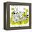 Hazel Cartoon-Ted Key-Framed Premier Image Canvas