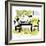 Hazel Cartoon-Ted Key-Framed Giclee Print