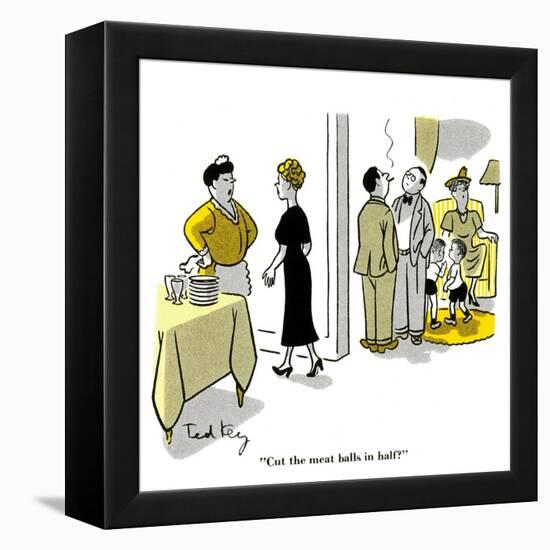 Hazel Cartoon-Ted Key-Framed Premier Image Canvas