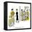 Hazel Cartoon-Ted Key-Framed Premier Image Canvas