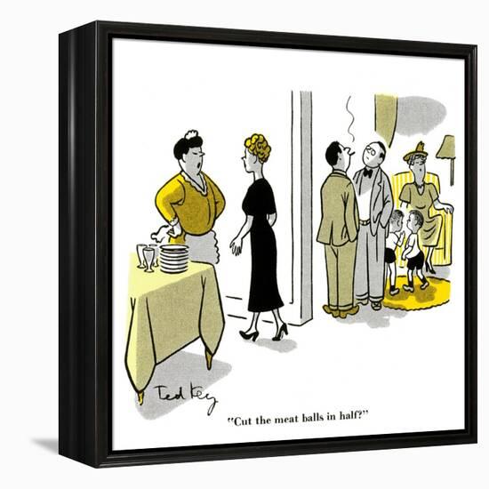 Hazel Cartoon-Ted Key-Framed Premier Image Canvas