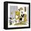 Hazel Cartoon-Ted Key-Framed Premier Image Canvas