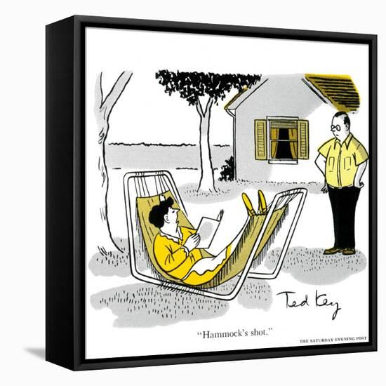 Hazel Cartoon-Ted Key-Framed Premier Image Canvas