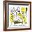 Hazel Cartoon-Ted Key-Framed Giclee Print