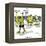 Hazel Cartoon-Ted Key-Framed Premier Image Canvas