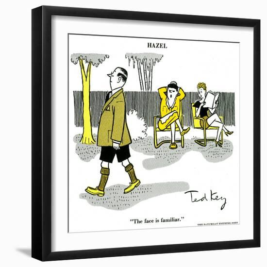 Hazel Cartoon-Ted Key-Framed Giclee Print