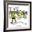 Hazel Cartoon-Ted Key-Framed Giclee Print