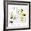 Hazel Cartoon-Ted Key-Framed Giclee Print