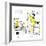 Hazel Cartoon-Ted Key-Framed Giclee Print