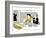 Hazel Cartoon-Ted Key-Framed Giclee Print